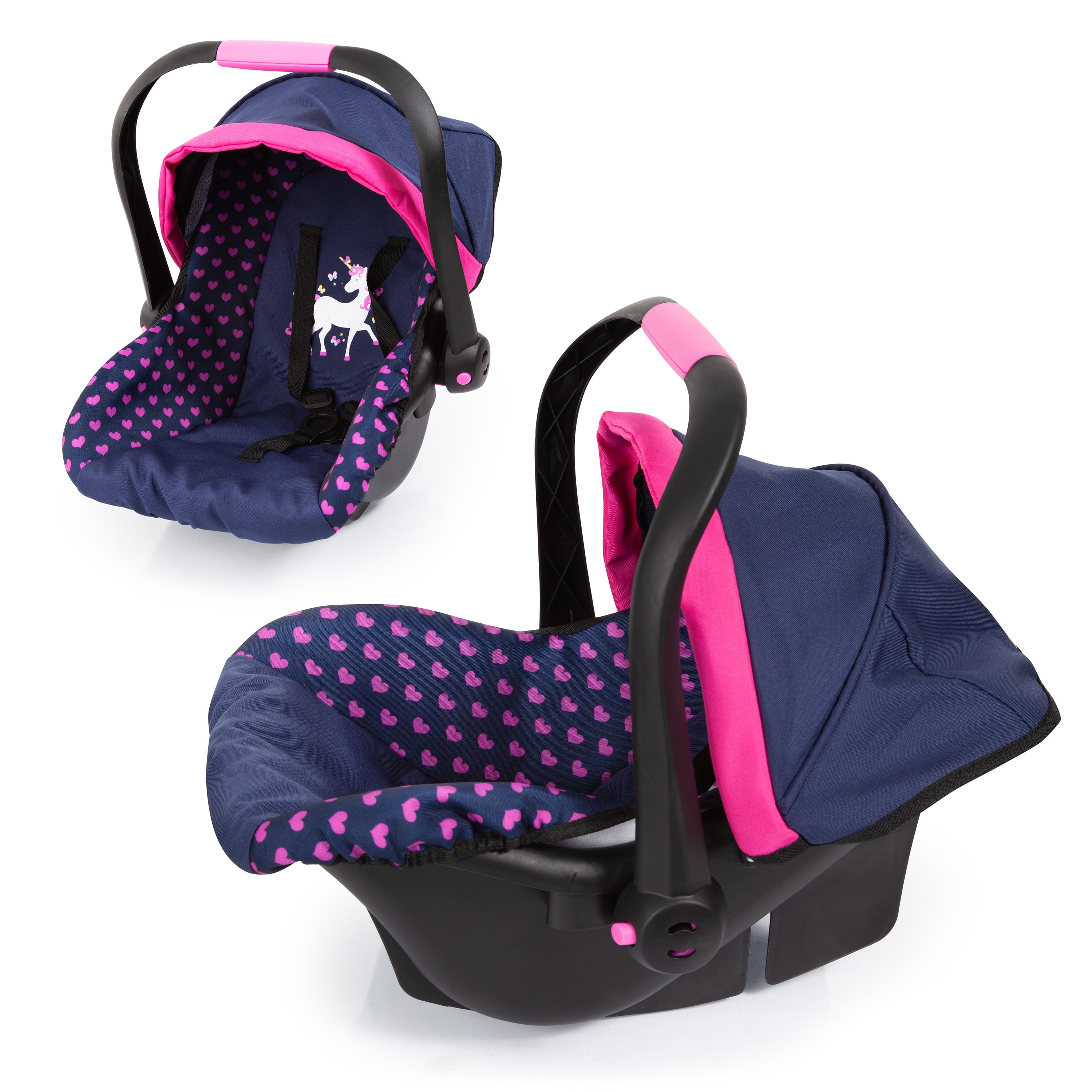 Talking Baby Doll Carrier Car Seat Girl Pink Toy Seat Kids Gift Muneca 