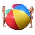 thumbnail image 2 of GoFloats Giant Inflatable Beach Ball, 6', 2 of 6