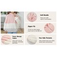 thumbnail image 7 of Sherrylily Girls Fuzzy Fleece Hoodies Sweatshirt Casual Loose Pullover with Pockets 4-15 Years, 7 of 7