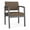 Castillo Quarry, variant on Lesro Lenox Steel Polyurethane Guest Waiting Room Guest Chair in Charcoal/Castillo Black
