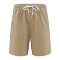 thumbnail image 4 of Generic Men's Running Athletic Shorts Quick Dry Gym Workout Shorts Fitted Exercise Hiking Shorts with Zipper Pocket, 4 of 5