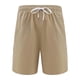 thumbnail image 3 of Ceisia Men's Solid-Color 4-Way Stretch Sports Shorts Elastic Waist Drawstring Casual Shorts Gifts, 3 of 5