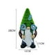 thumbnail image 2 of Estatua de gnomo de jardín con energía solar, luces LED y corona de suculentas. Figura de enano decorativa para exteriores, ideal para patio, jardín o balcón., 2 of 2