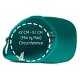 thumbnail image 6 of DALIX Rescue Mom Womens Baseball Cap Dad Hat in Teal, 6 of 7