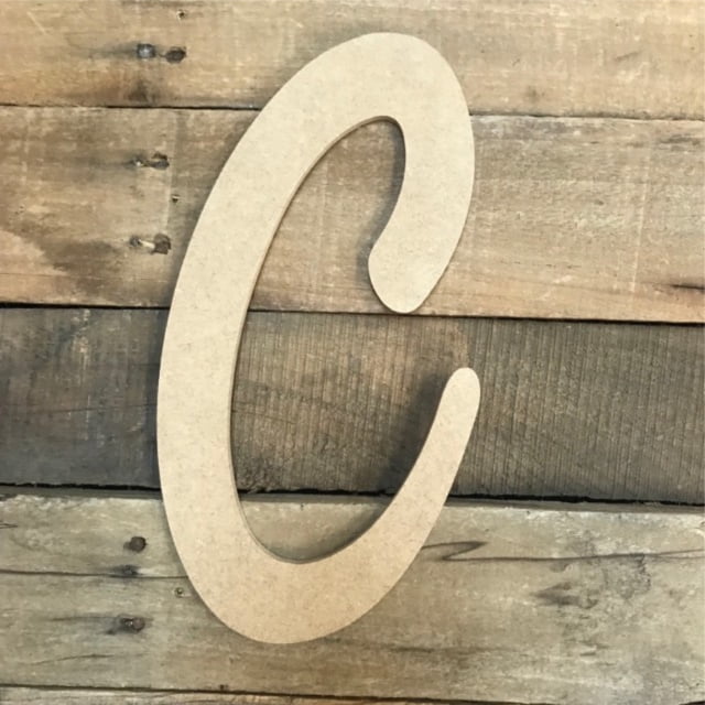 custom sublimation mdf wooden letters for