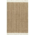 thumbnail image 2 of nuLOOM Raleigh Jute Tasseled Natural 3' x 5' Farmhouse Area Rug, 2 of 9