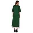 thumbnail image 4 of Bimba Kurti Longue Droite pour Femmes, Tunique à Manches Longues Imprimée, Haut Décontracté d'Été, Kurta Formelle, 4 of 7