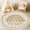 Color 1, variant on Washable 6ft Round Rug, Colorful Rainbow Inspirational Message Be Kind Area Rugs with Tassels Boho Kids Rug Non-Slip Soft Bedroom Carpet for Classroom Teepee Princess Castle