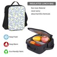 thumbnail image 5 of Pofeuu Tennis Rackets And Balls Print Backpack Travel Backpacks With Lunch Bag Pencil Bag Set 3 pcs Set Cartoon Backpack, 5 of 7