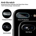 thumbnail image 1 of VONKY Replacement for iPhone 6/6S/6 plus/6S plus/7/8/7 plus/8 plus/X/XS/XS max Tempered Glass Clear Lens Film Back Camera Protector, 1 of 8