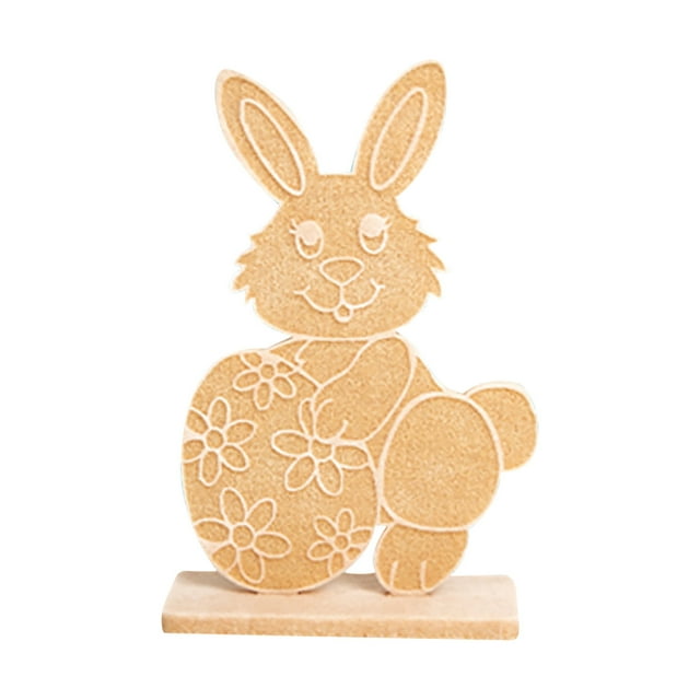 Teissuly DIY Easter Eggs And Rabbit Ornaments Decoration Home Cute Holiday Gifts Teissuly WER202401276357