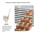 thumbnail image 6 of Imitation Vine Weaving Bathroom Storage Rack Non punching Bathroom Shower Gel Sorting Rack Kitchen Storage Rack Multi layer - Elliptical First Layer Adhesive Hook, 6 of 8