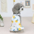 thumbnail image 2 of Pet Dog Dress Clothes Summer Beach Clothe Vest Pet Clothing Floral T-Shirt Hawaiian For Small Cat Dog Chihuahua Poodle Teddy Chihuahua, 2 of 7