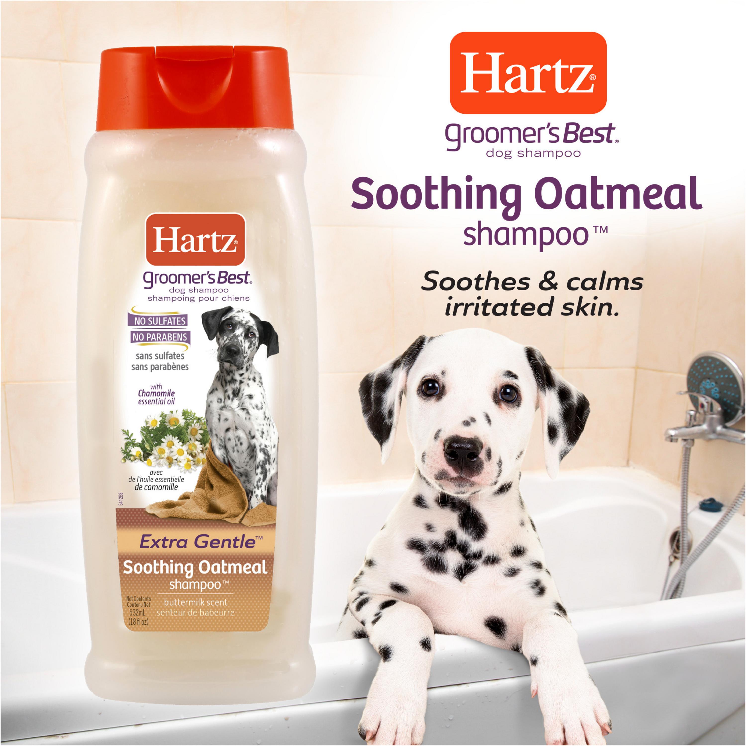 Hartz Groomer's Best Oatmeal Dog Shampoo, Chamomile, 18 fl oz photo 6