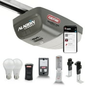 Genie- SilentMax 1200 Essentials- 3/4 HPc Belt Drive Garage Door Opener -Plus Aladdin Connect Smart Upgrade and LED Bulbs