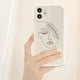 thumbnail image 1 of Funda de teléfono con cara de línea abstracta para iPhone 11 12 13 Pro Max X 7 8 Plus XR XS Max, Funda trasera de silicona suave Tan Jianjun unisex, 1 of 2