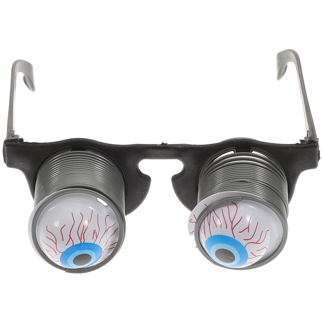Gafas de primavera con ojos inyectados en sangre, disfraz de terror divertido para Halloween, fiesta de disfraces del Día de los Inocentes