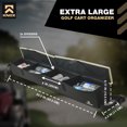 thumbnail image 2 of KNOX Golf Cart Storage Basket with Lid, Portable & Foldable Inner Storage Golf Organizer, Golf Cart Accessory Compatible with Evolution, ICON, Kandi, Yamaha, EZGO, Club Car, No Drilling Required, 2 of 7