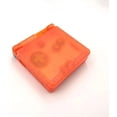 thumbnail image 1 of LOVEVER [Video Game Parts] 1pcs Transparent Clear Color Clear White Black Blue  for Gameboy Advance SP Shell for GBA SP Console Housing Case Cover [Replace] (Color   Clear Orange), 1 of 5