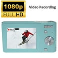 thumbnail image 3 of MAKATA Compact Digital Camera 50MP 16X Zoom HD 1080P - Point and Shoot Digital Camera 32GB Two Batteries - Kids Camera for Boys Girls Toddler Kids Students Beginners - Birthday or Holiday Gift (GREEN), 3 of 10