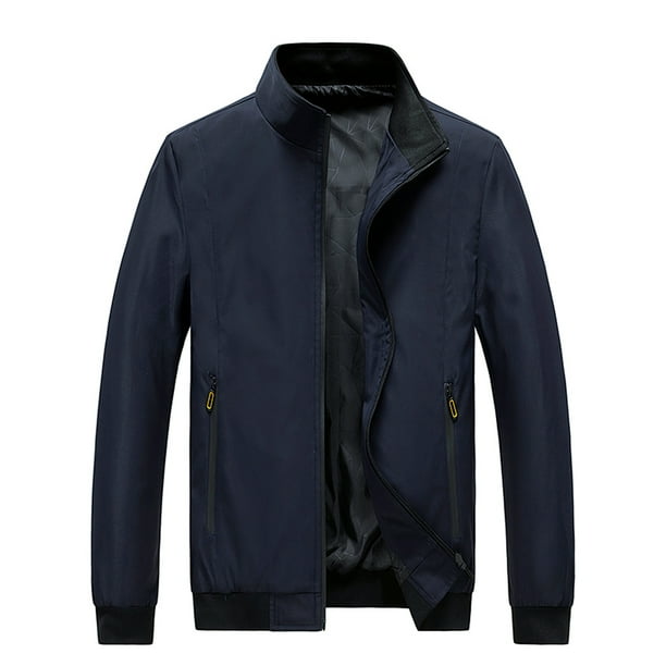 Chaqueta Golf Hombre Chaqueta De Algodón Para Hombre Con Cuello