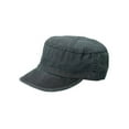 thumbnail image 1 of Camo Washed Army Cap- Black, 1 of 1