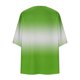 thumbnail image 2 of TaTaai Women St. Patrick's Day Print Chiffon 3/4 Sleeve Open Cardigan Casual Sun Protection Fashion Top Lightweight Sheer Blouse for Daily Home Office Wear Gift, 2 of 5