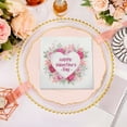 thumbnail image 4 of Fwttom Valentines Napkins, 20pcs Pink Napkins Disposable with Love Hearts Patterned, Paper Napkins for Holiday, Valentines Day Restaurant & Surprise Night, 4 of 6