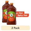 (2 pack) V8 Spicy Hot 100% Vegetable Juice, 64 fl oz Bottle