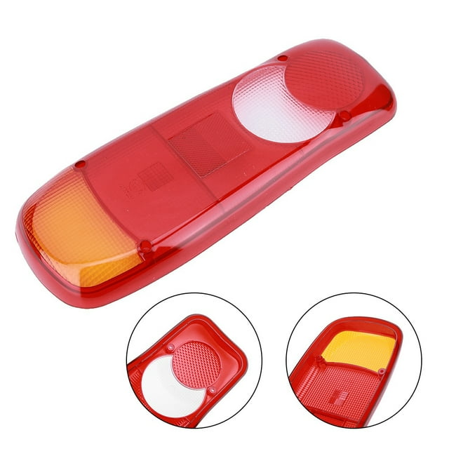 Couvercle de Feu Arrière, Matériau PC 1 Pcs Robuste Couverture de Feu Arrière de Camion, Rouge Incassable pour DAF LF45 pour LF55