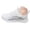 White, variant on YunPes Slip on Sneakers for Girls Breathable Mesh Upper Non-Slip Athletic Shoes Teen Kids Lightweight Comfortable Shoes Playdates & Sports