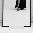 thumbnail image 3 of KAKOWELY Full Length Mirror Stand 10 Inch Wooden Floor Mirror Holder Bracket Modern Artwork Rack Anti-slip Support For Dressing Mirror Frames Panel Display Mount Base White,9.92"X3.15"X2.76", 3 of 5