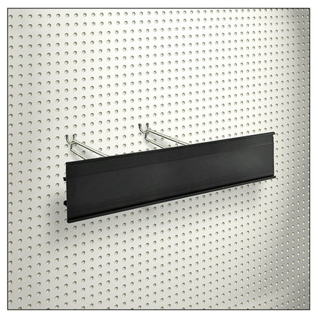 

Azar Displays 600424-BLK 4 H x 24 L Black C-Channel