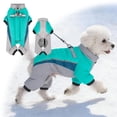 thumbnail image 6 of Dog Winter Coat Pet Warm Jacket,Adjustable Waterproof 4 Legs Pet Jumpsuit with D-Ring & Reflective Strips for Small to Large Dogs, 6 of 9