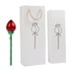 thumbnail image 2 of Caja de joyería de rosas, caja de almacenamiento de joyas, contenedor de regalo, estuche de exhibición creativo para Caja colgante roja, 2 of 8