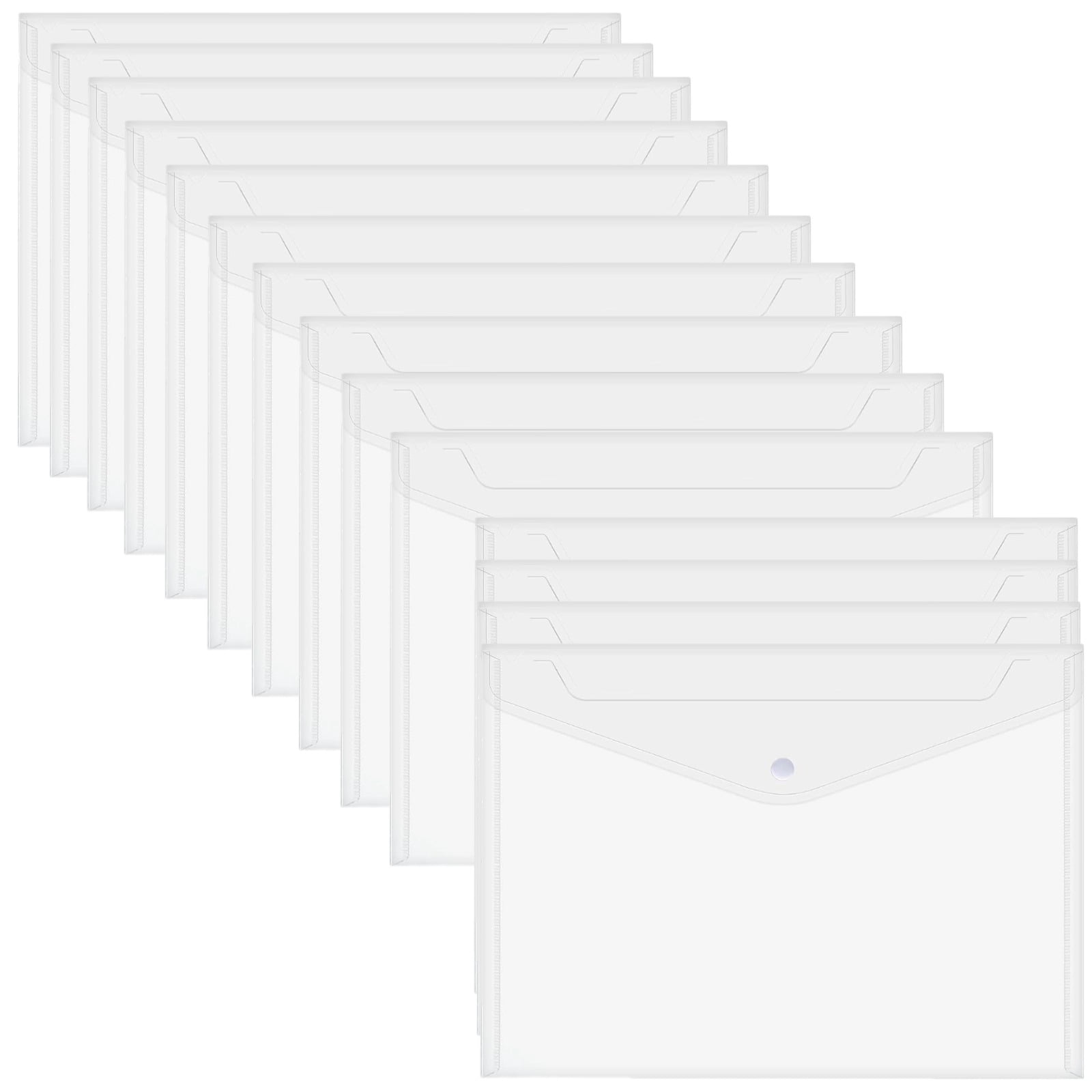 Carteras De Plástico A4 Con Cremallera, Tamaño A4, Con