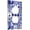 Boho Mexican Tile Blue White, variant on Boho Mexican Tile 2 Gang Light Switch Cover Blue White Decorative Wall Plate Double Rocker GFCI Electrical Switchplate Faceplate for Home Decor