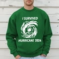 thumbnail image 2 of oqasdz Sweatshirts for Men Oversized Logo Print Long Sleeve Crew Neck Hoodless Pullovers Fashion Holiday Outwear Tops Pullover, 2 of 4