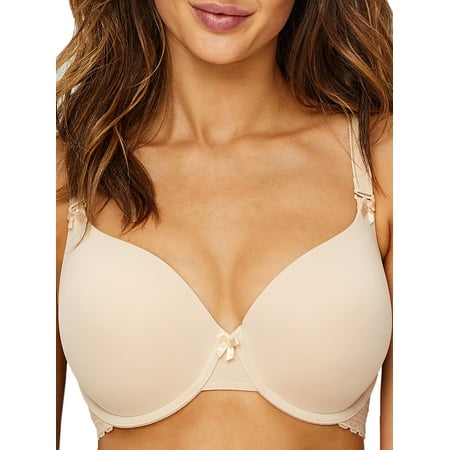 Paramour by Felina | Gorgeous Memory Foam Bra  Women s Plus Size Lingerie (Bare  40DDD)