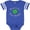 Football Blue and White, variant on Inktastic Kiss Me I'm Irish Boys or Girls Baby Bodysuit