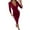 Wine, variant on Sngxgn Women's Party Dress Bodycon Dresses Long Sleeve(,M)