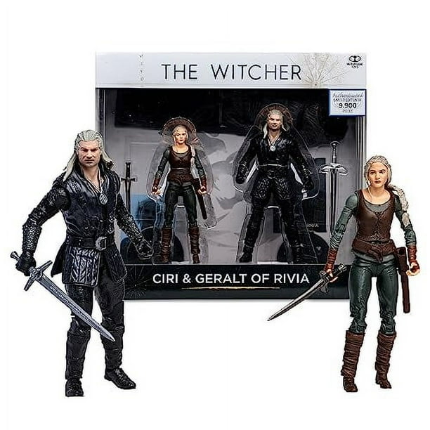Figuras de acción McFarlane The Witcher Netflix Geralt & Ciri