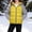 Yellow, variant on Piuwrlz Girls Puffer Coat with Hood Pocket Kids Zipper Windbreaker Jacket Warm Jackets Light Blue Size 9-10 Years