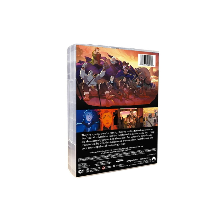 The Legend of Vox Machina Anime Series Complete Seasons 1-2