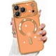 thumbnail image 1 of wonima11 Magnetic for iPhone 17 Pro Max Case Clear, Compatible with MagSafe, Built-in Camera Lens Protector, Soft Slim Phone Case Cover for iPhone 17Pro Max 6.9" - Gold, 1 of 1