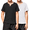 Black&white, variant on 2-Pack Boy's Henley Shirt Short Sleeve Cotton T-Shirt