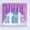 Magenta, variant on Silver Stars on Sheer Tinted Organza Swag Window Valance 72" Wide / 36" Tall