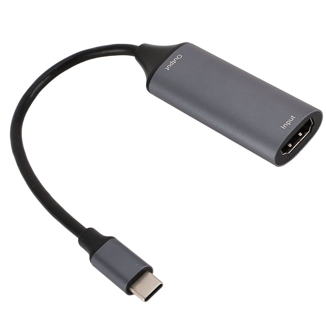 Video Capture Card, Heat Dissipation Compact Sturdy High Performance Chip Capture Card Device High Definition Multimedia Interface Input for Meetings