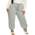 thumbnail image 1 of EIMELI Women‘s Loose Sweatpants Elastic Waist Drawstring Solid Jogger Pants, 1 of 6