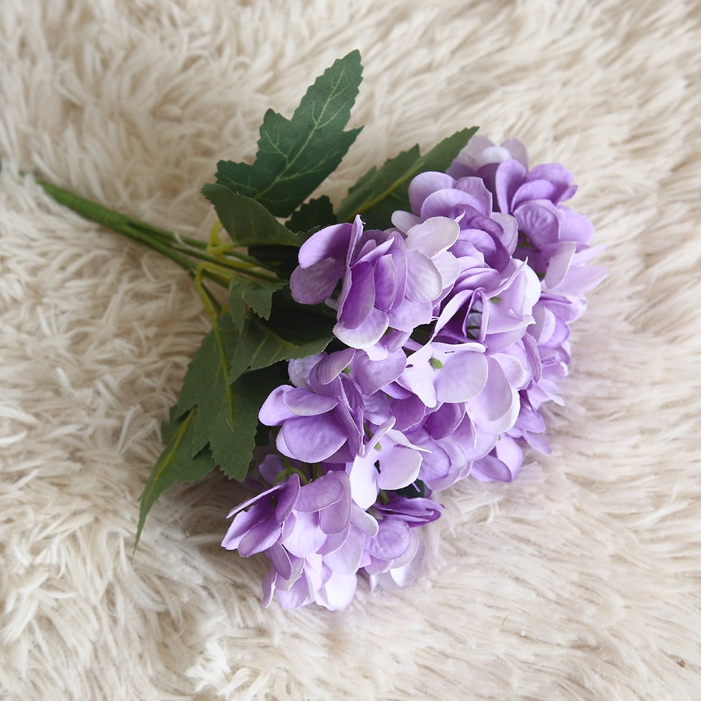 Hydrangea4937　0602 XZNGL Butterfly Hydrangea Artificial Flower Plant Bonsai